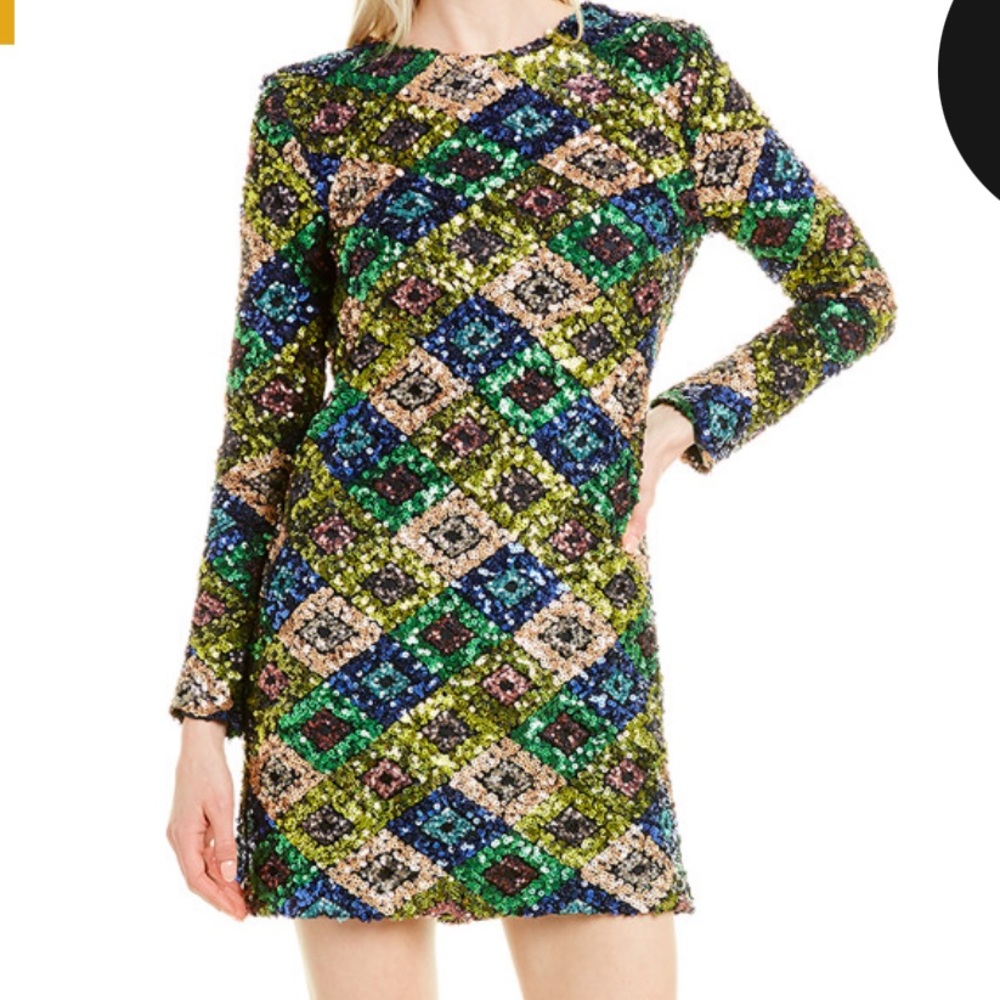 NWOT Dress the Population Kensie Shift Dress